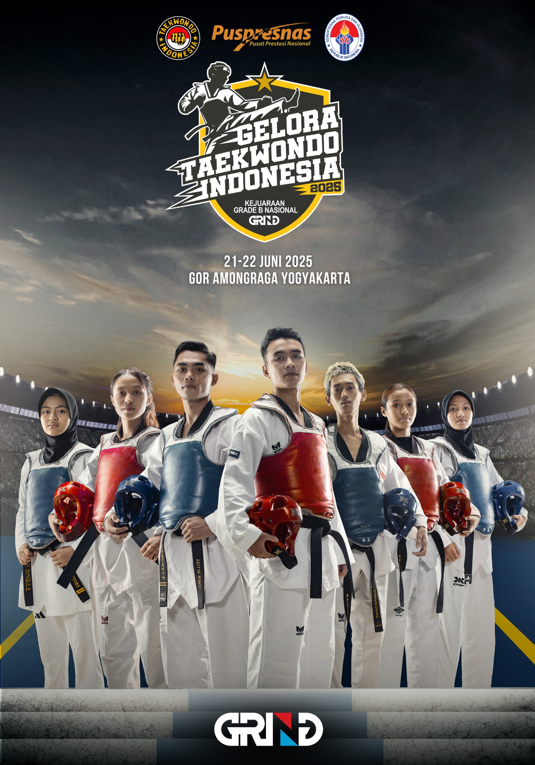 Panggung Juara Taekwondo Indonesia Taekwondo Indonesia Dojang demiracletaekwondo
